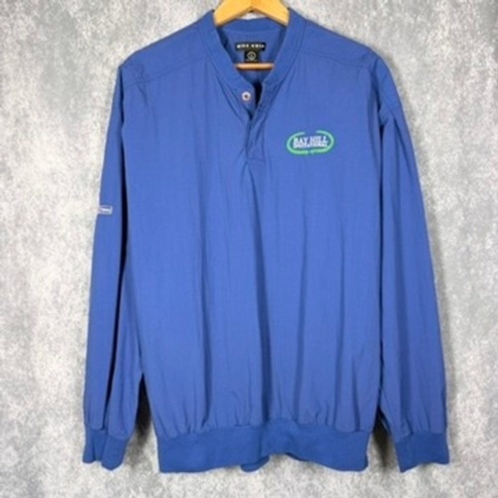 Nike Golf Windbreaker Men Large Blue Bay Hill Invitational Pullover